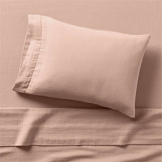 Supersoft Violet Rose Organic Cotton Gauze Toddler Sheet Set