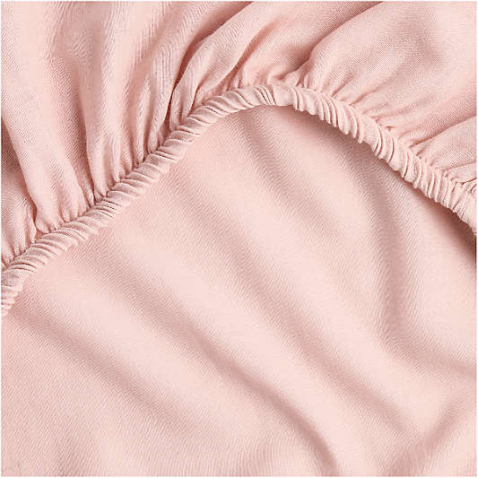 Supersoft Lilac Rose 100% Organic Cotton Gauze Baby Bassinet Sheet