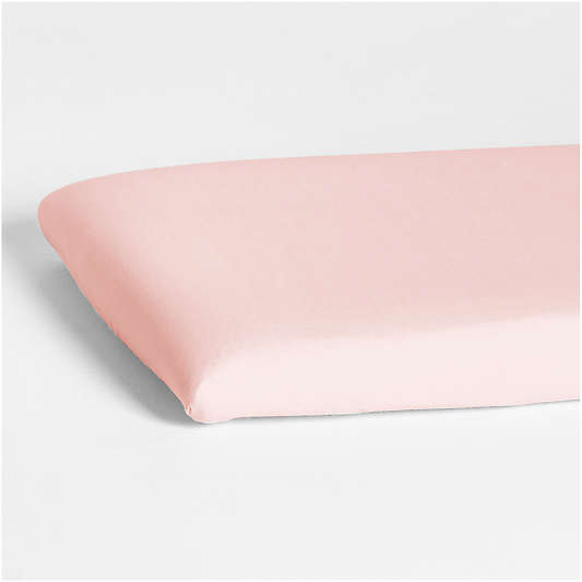 Supersoft Lilac Organic Cotton Gauze Baby Bassinet Sheet