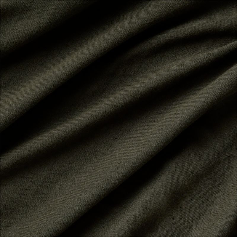 Organic Cotton Gauze Ficus Green Full Bed Sheet Set - image 1 of 3