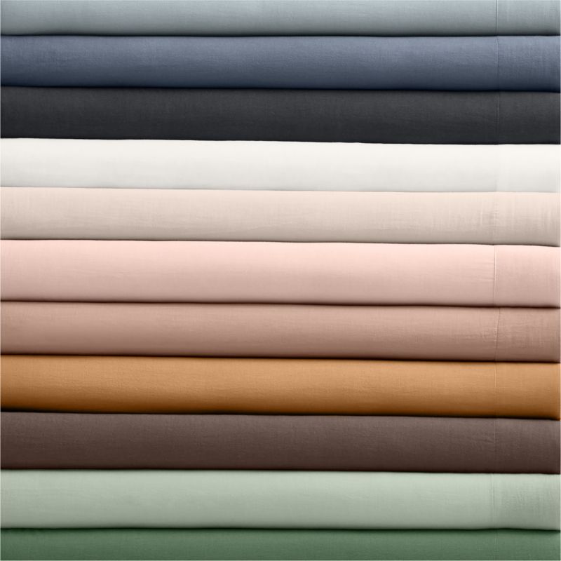 Supersoft Cacao Brown 100% Organic Cotton Gauze Kids Twin Duvet Cover - image 1 of 10