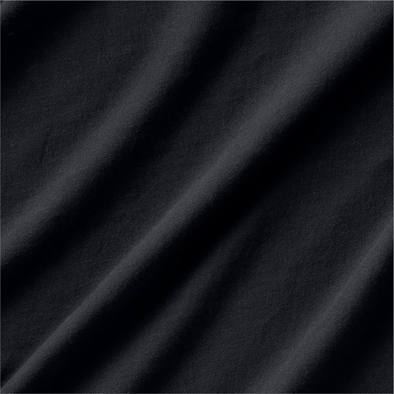 Organic Cotton Gauze Midnight Navy Blue Queen Bed Sheet Set - image 1 of 3