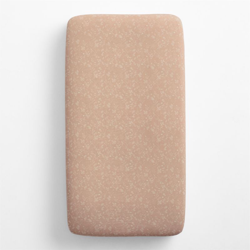 Supersoft Little Prairie Organic Cotton Gauze Baby Crib Fitted Sheet - image 2 of 5