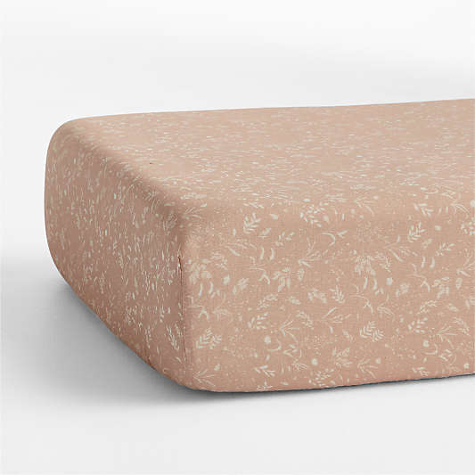 Supersoft Little Prairie Organic Cotton Gauze Baby Crib Fitted Sheet