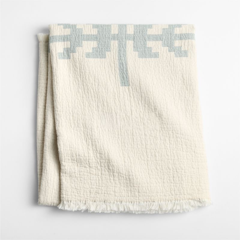 Supersoft Matelass Evergreen Tree Reversible Organic Cotton Kids Blanket - image 5 of 7