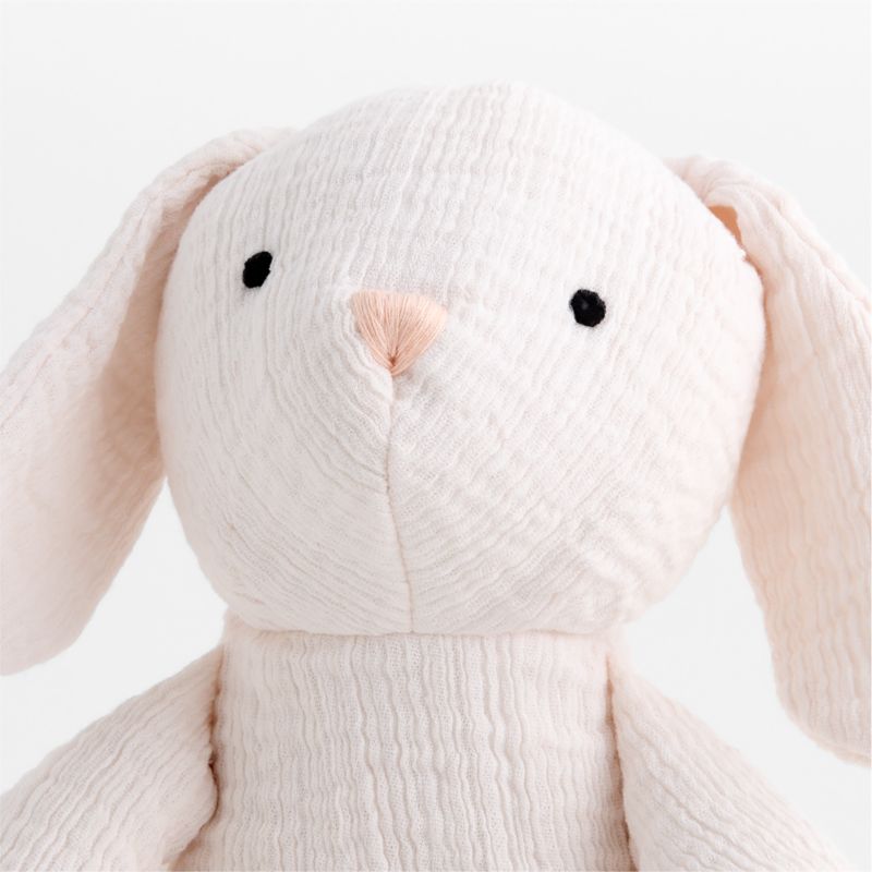 Supersoft Snuggle Cotton Gauze Bunny Kids Stuffed Animal - image 2 of 3
