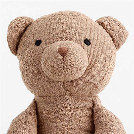 Supersoft Snuggle Cotton Gauze Bear Kids Stuffed Animal