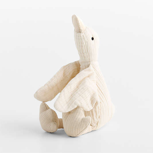 Supersoft Snuggle Cotton Gauze Duck Kids Stuffed Animal