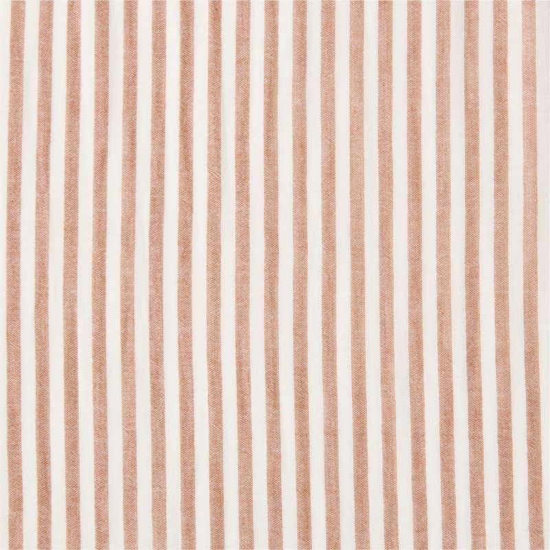 Supersoft Brulee Brown Striped Kids Curtain Panel 44"x63" - image 3 of 4
