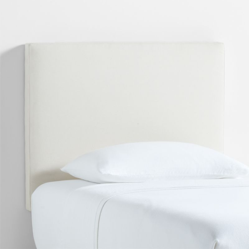 Square Linen Natural Twin Wall-Mounted Headboard - image 2 of 5