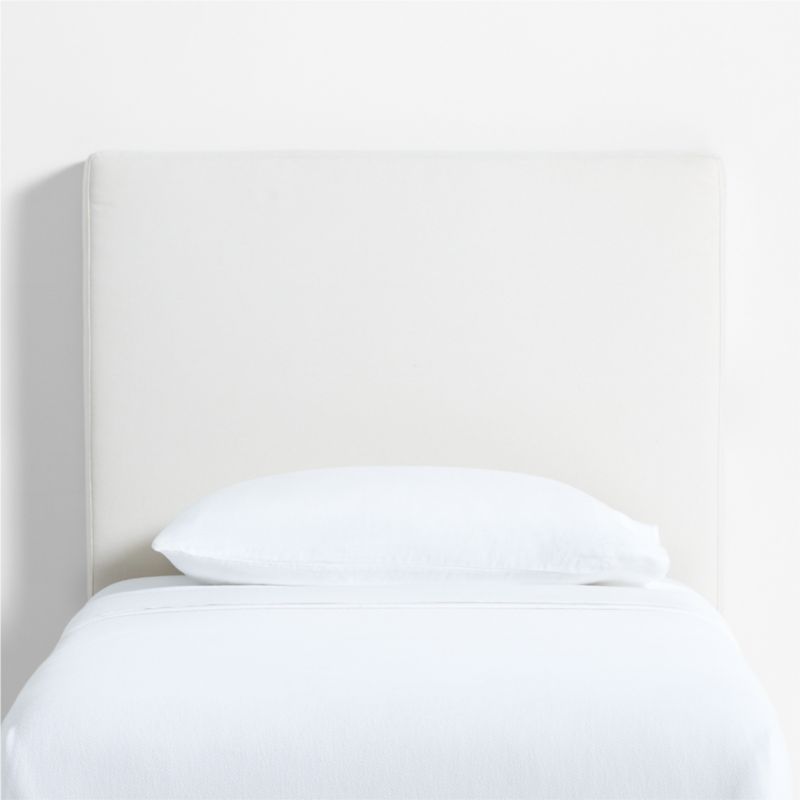 Square Linen Natural Twin Wall-Mounted Headboard - image 0 of 5