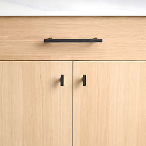8 Pack Antique Bronze Cabinet Pulls - 3-3/16 Inch Hole Centers, Vintage Zinc Alloy Handles For Drawers & Cabinets