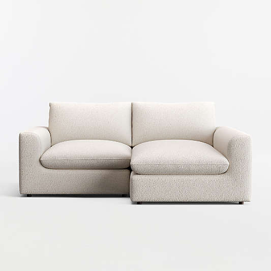 Serenity 2-Piece Small Space Sectional Sofa with Chaise Lounge