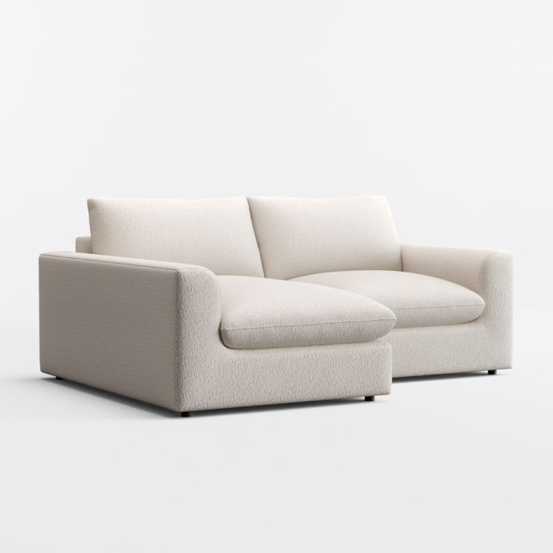 View Serenity 2-Piece Small Space Sectional Sofa with Chaise Lounge - image 4 of 6
