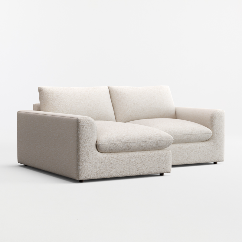 Serenity 2-Piece Small Space Sectional Sofa with Chaise Lounge - image 3 of 5