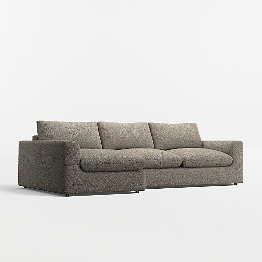Serenity 2-Piece Sectional Sofa with Chaise Lounge