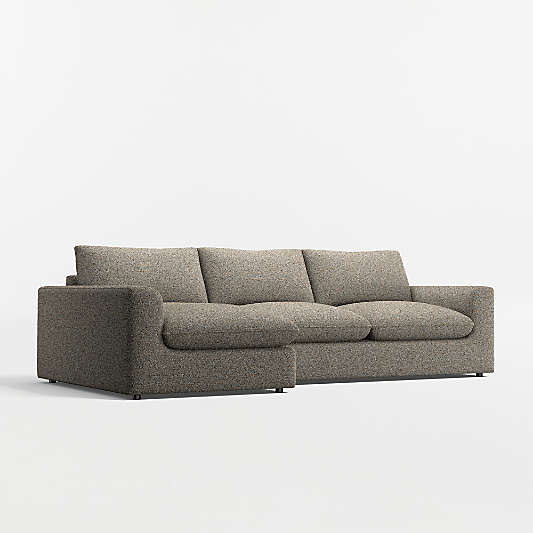 Serenity 2-Piece Sectional Sofa with Chaise Lounge