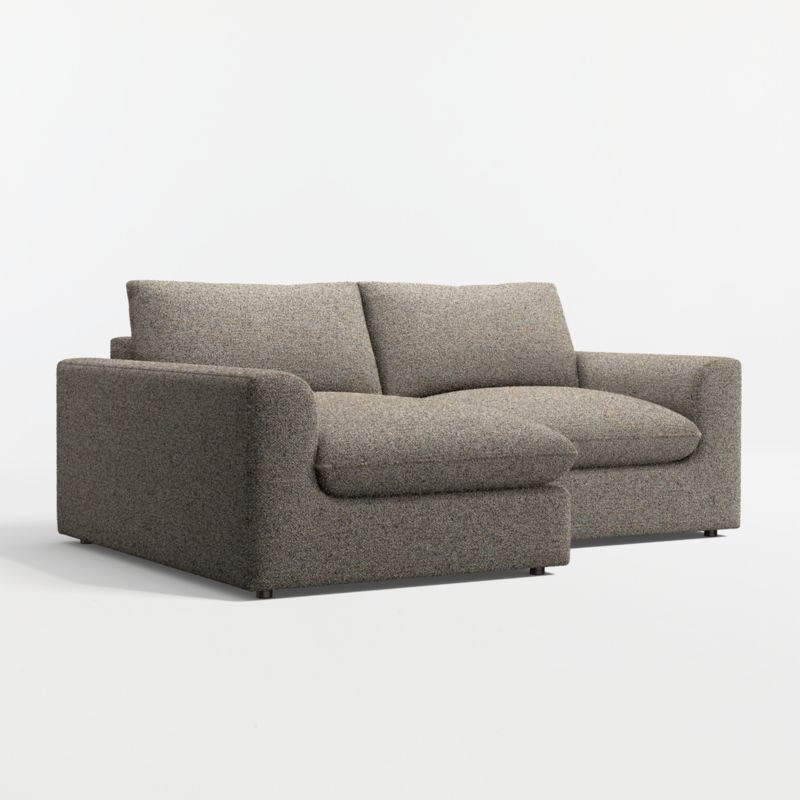 View Serenity 2-Piece Small Space Sectional Sofa with Chaise Lounge - image 3 of 5