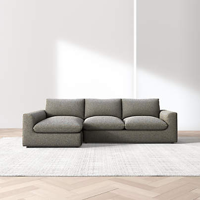Serenity 2-Piece Sectional Sofa with Chaise Lounge