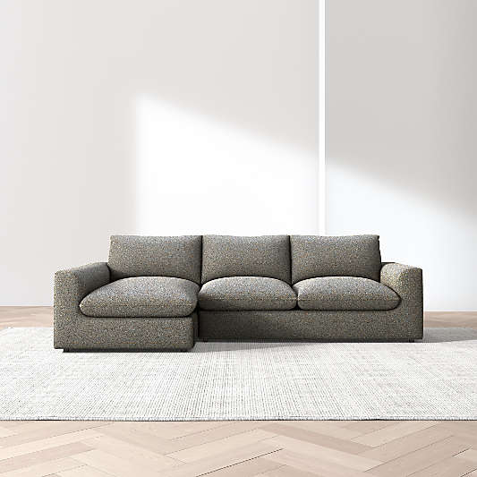 Serenity 2-Piece Sectional Sofa with Chaise Lounge