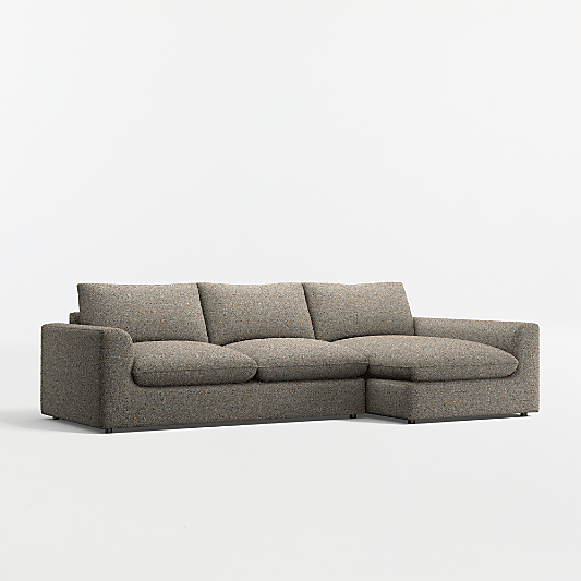 Serenity 2-Piece Sectional Sofa with Chaise Lounge