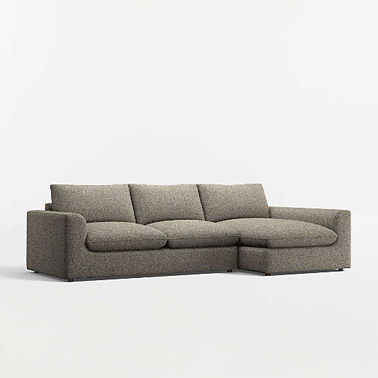 Serenity 2-Piece Sectional Sofa with Chaise Lounge