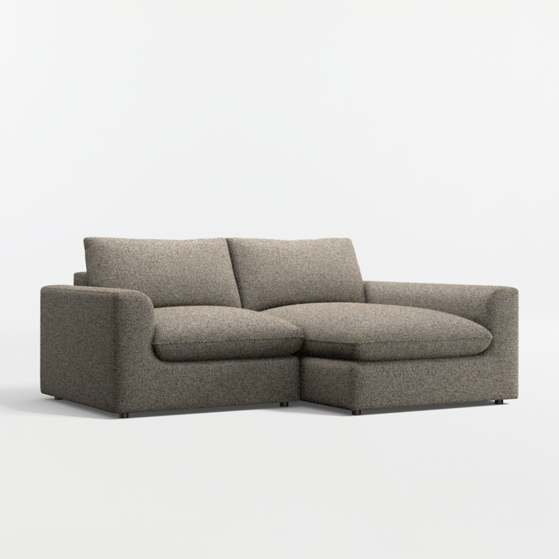 Serenity 2-Piece Small Space Sectional Sofa with Chaise Lounge - image 2 of 5