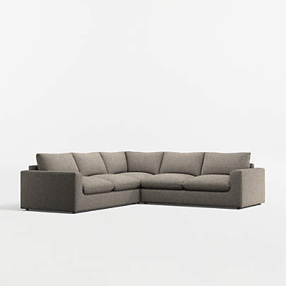 Serenity 3-Piece L-Shaped Sectional Sofa
