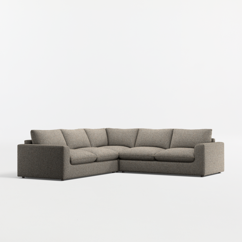 Serenity 3-Piece L-Shaped Sectional Sofa - image 0 of 5