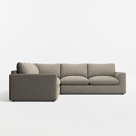Serenity 3-Piece L-Shaped Sectional Sofa