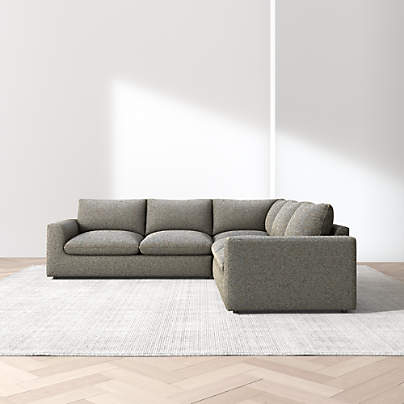Serenity 3-Piece L-Shaped Sectional Sofa