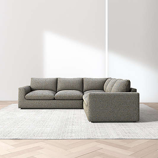 Serenity 3-Piece L-Shaped Sectional Sofa
