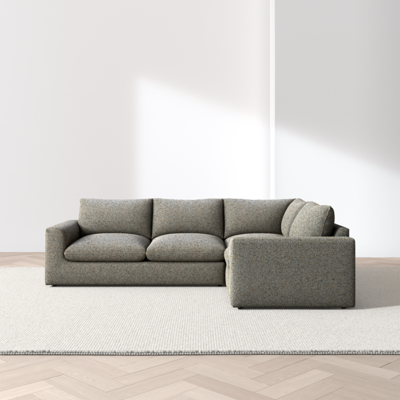 Serenity 3-Piece L-Shaped Sectional Sofa - image 3 of 10