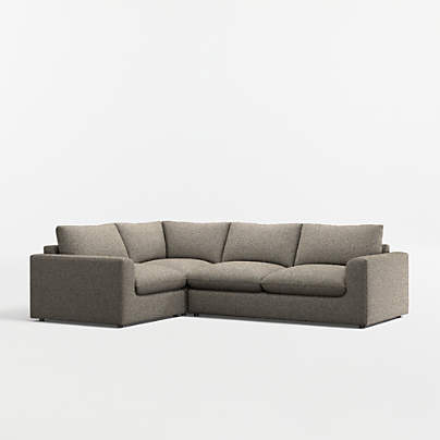 Serenity 3-Piece L-Shaped Sectional Sofa