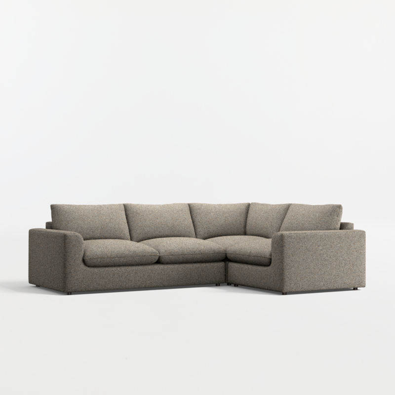 Serenity 3-Piece L-Shaped Sectional Sofa - image 0 of 5