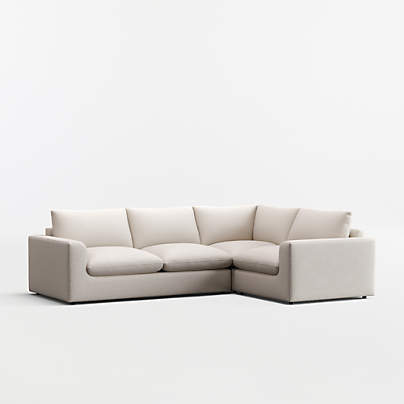 Serenity 3-Piece L-Shaped Sectional Sofa