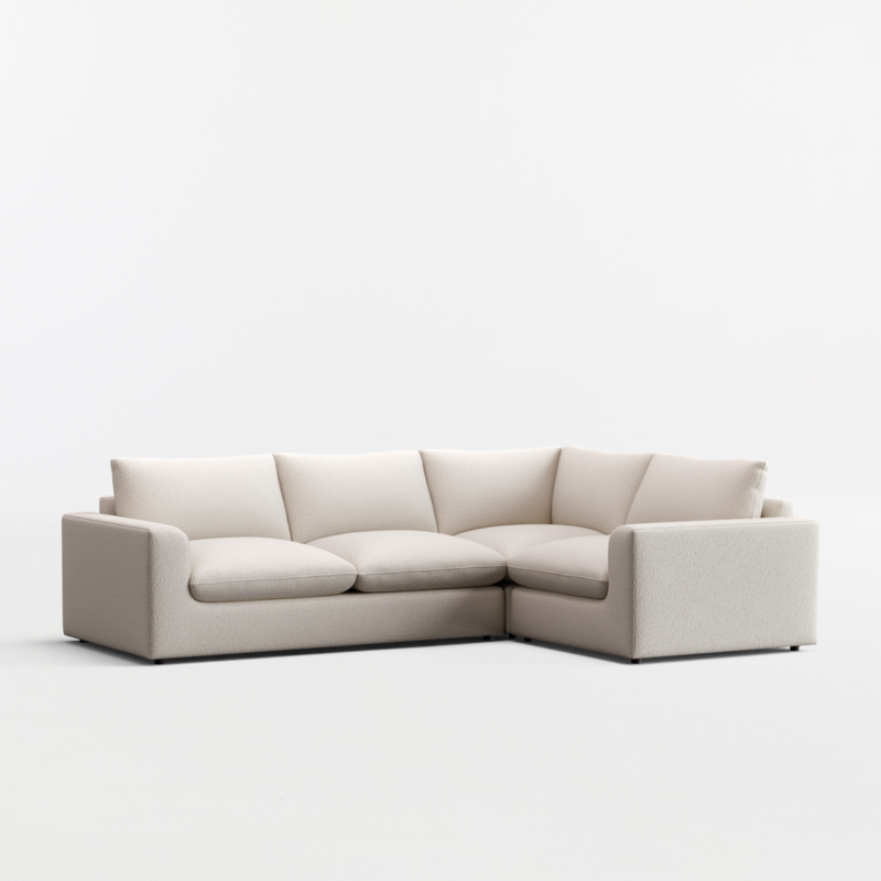 Serenity 3-Piece L-Shaped Sectional Sofa - image 0 of 5