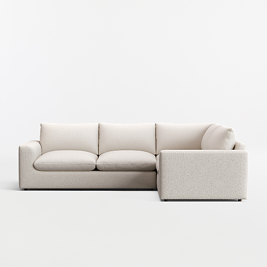 Serenity 3-Piece L-Shaped Sectional Sofa