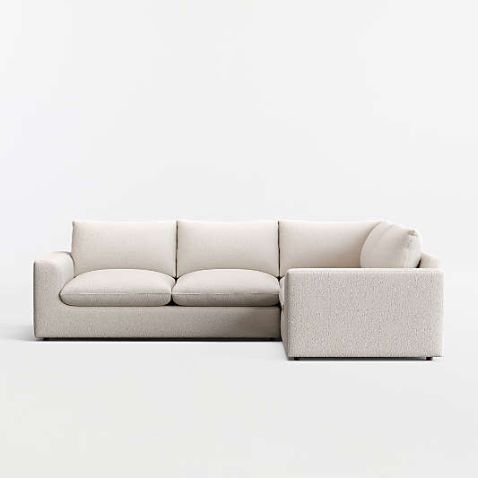 Serenity 3-Piece L-Shaped Sectional Sofa