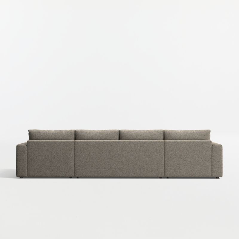 View Serenity 3-Piece U-Shaped Sectional Sofa with Double Chaise Lounge - image 6 of 6