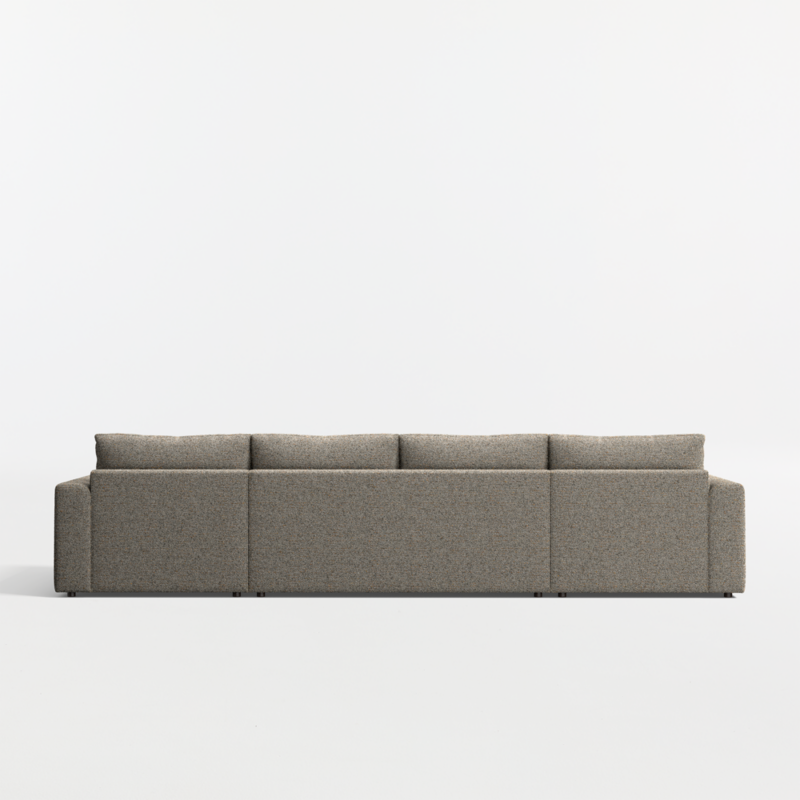 Serenity 3-Piece U-Shaped Sectional Sofa with Double Chaise Lounge - image 5 of 6
