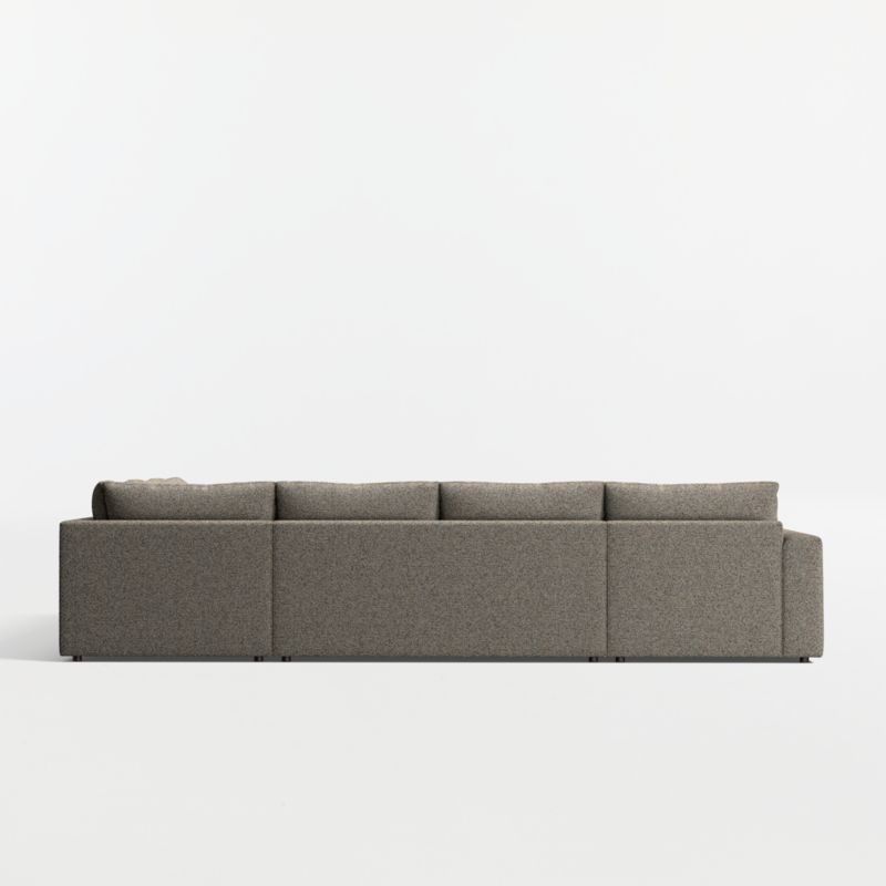 View Serenity 4-Piece L-Shaped Sectional Sofa with Chaise Lounge - image 5 of 5