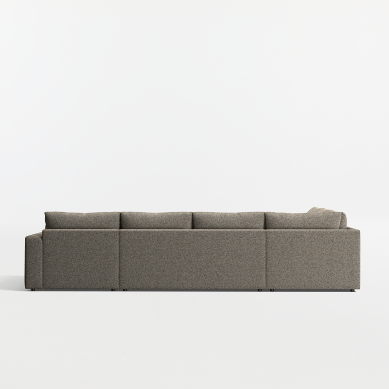 Serenity 4-Piece L-Shaped Sectional Sofa with Chaise Lounge - image 5 of 6