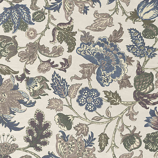 Seraphina Blue Multi-Colored Wallpaper