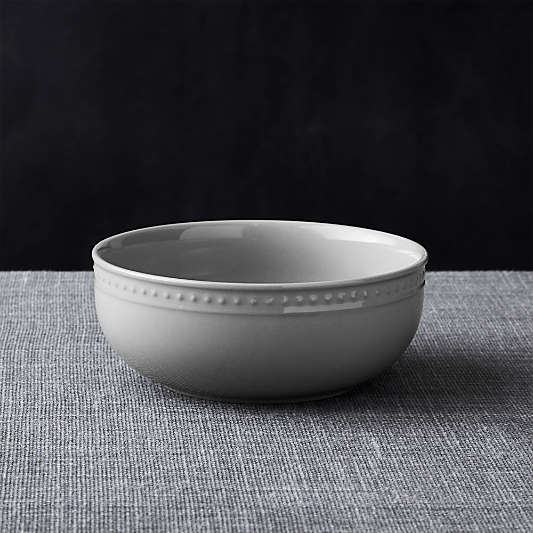 Staccato Grey Cereal Bowl