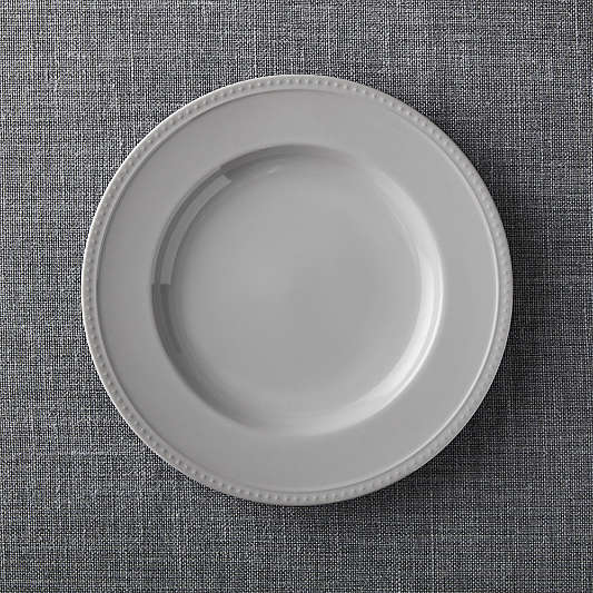 Staccato Grey Dinner Plate