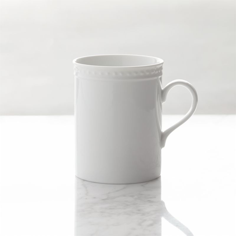 Staccato 11-oz. White Porcelain Mug - image 1 of 5