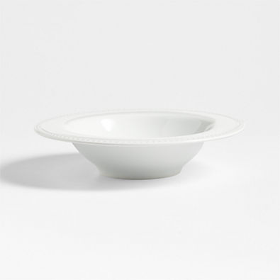 View Staccato White Porcelain Pasta Bowl details