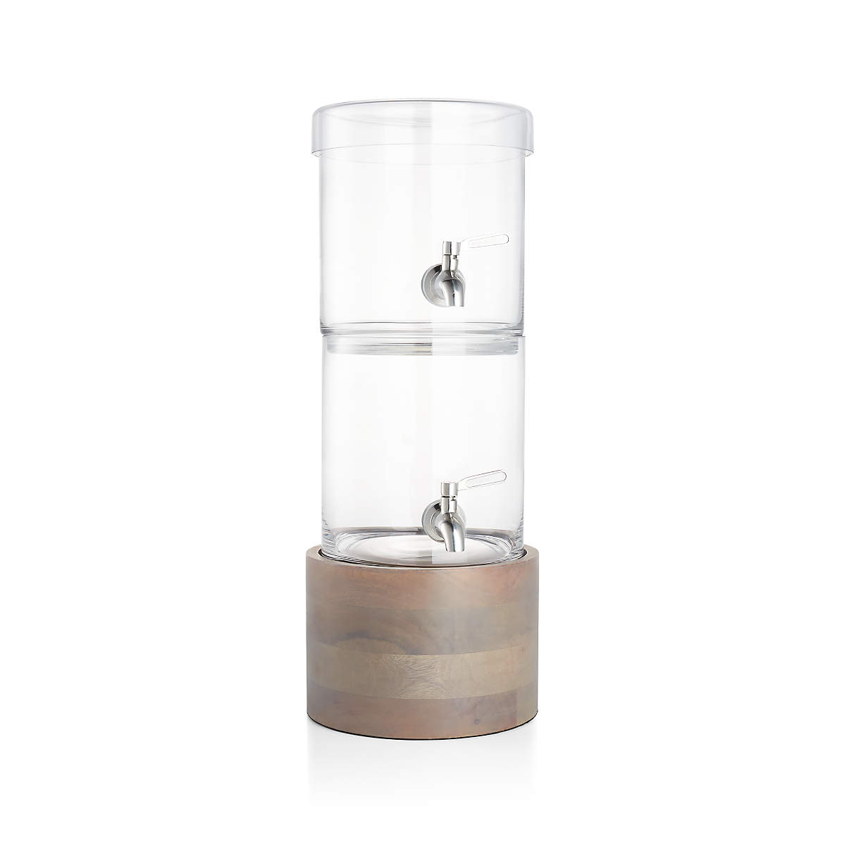 Brooks Natural Wood Drink Dispenser Stand + Reviews