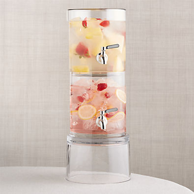 View Stacking Drink Dispenser with Glass Stand details